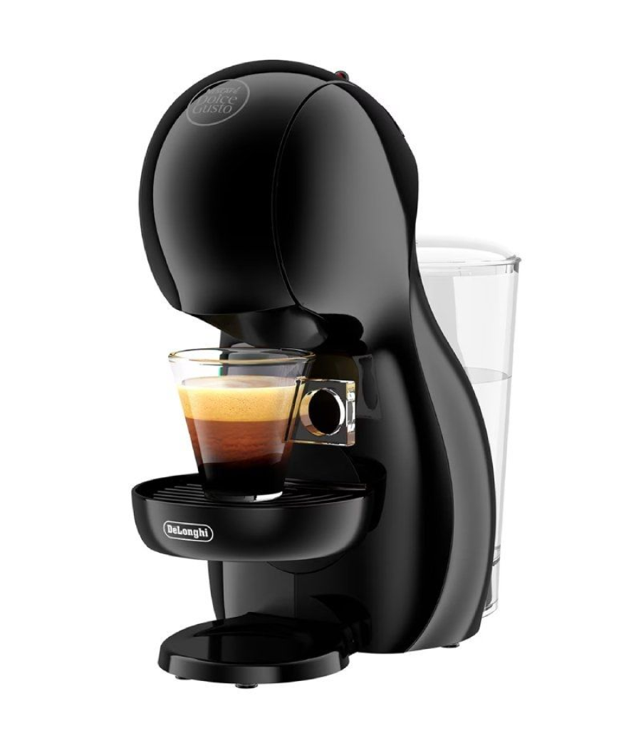 Cafetera de cápsulas delonghi piccolo xs edg210.ab/ negra