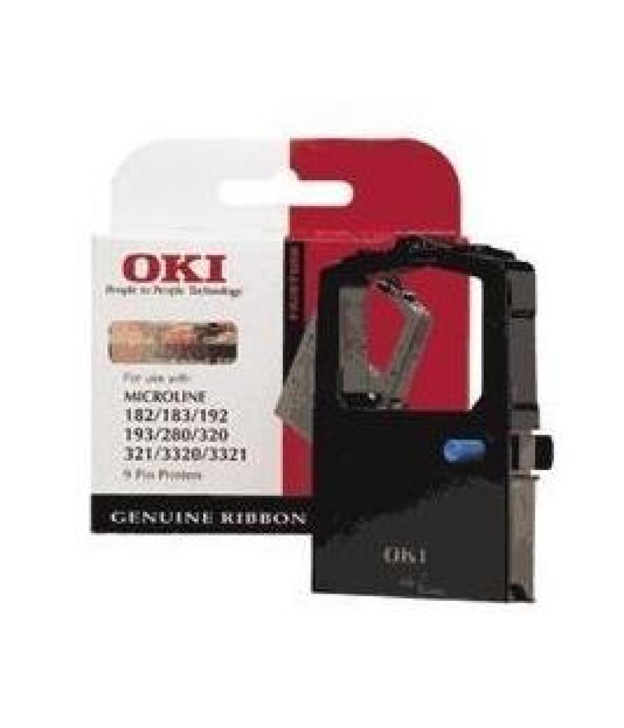 Oki cinta negro nylon ml 1822/280/320/321/3320/3321