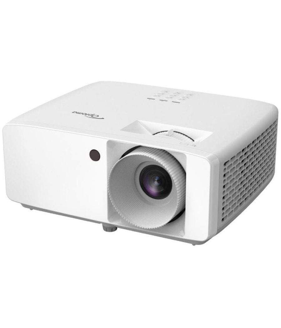 Proyector láser optoma zw350e/ 4000 lúmenes/ wxga/ hdmi/ blanco
