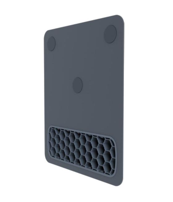 Alfombrilla ergonómica fellowes breyta/ 17.5 x 200 x 240mm/ azul