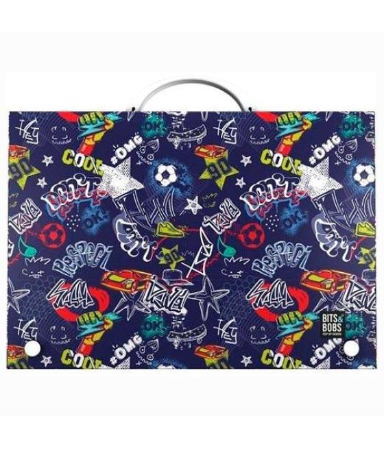 Grafoplás maletín c/asa folio polipropileno sr3.pp star