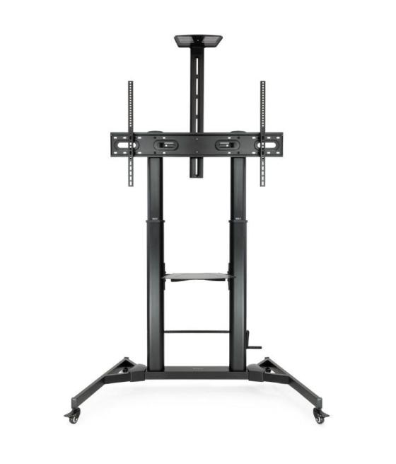 Soporte de suelo inclinable/ ajustable con ruedas tooq fs20400hm-b para tv de 60-100'/ hasta 100kg