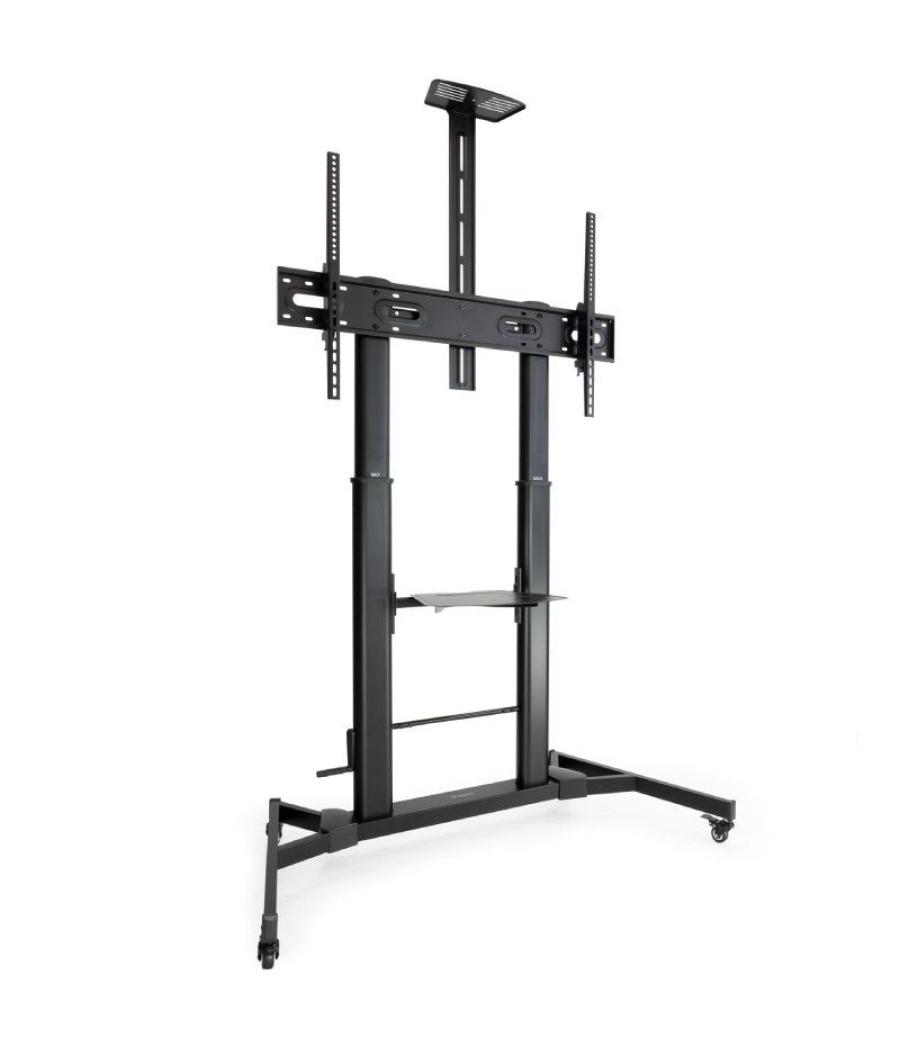 Soporte de suelo inclinable/ ajustable con ruedas tooq fs20400hm-b para tv de 60-100'/ hasta 100kg