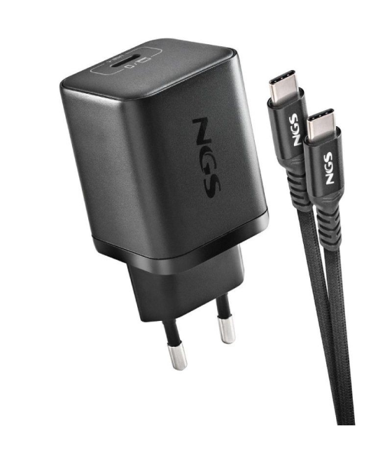 Cargador gan de portátil ngs bud65w-l para lenovo/ 1xusb tipo-c/ 65w/ automático/ 5 conectores/ voltaje 5-20v