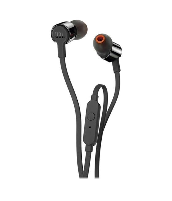 Auriculares intrauditivos jbl t210/ con micrófono/ jack 3.5/ negros