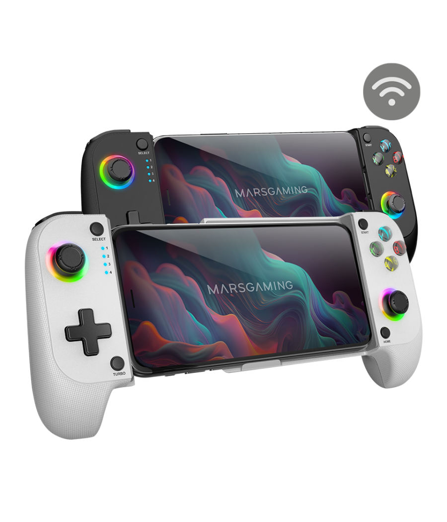 Gamepad wireless mgpxpro blanco mars gaming