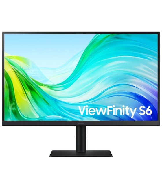 Monitor profesional samsung viewfinity s6 s61f s27f610eau 27'/ qhd/ regulable en altura/ negro