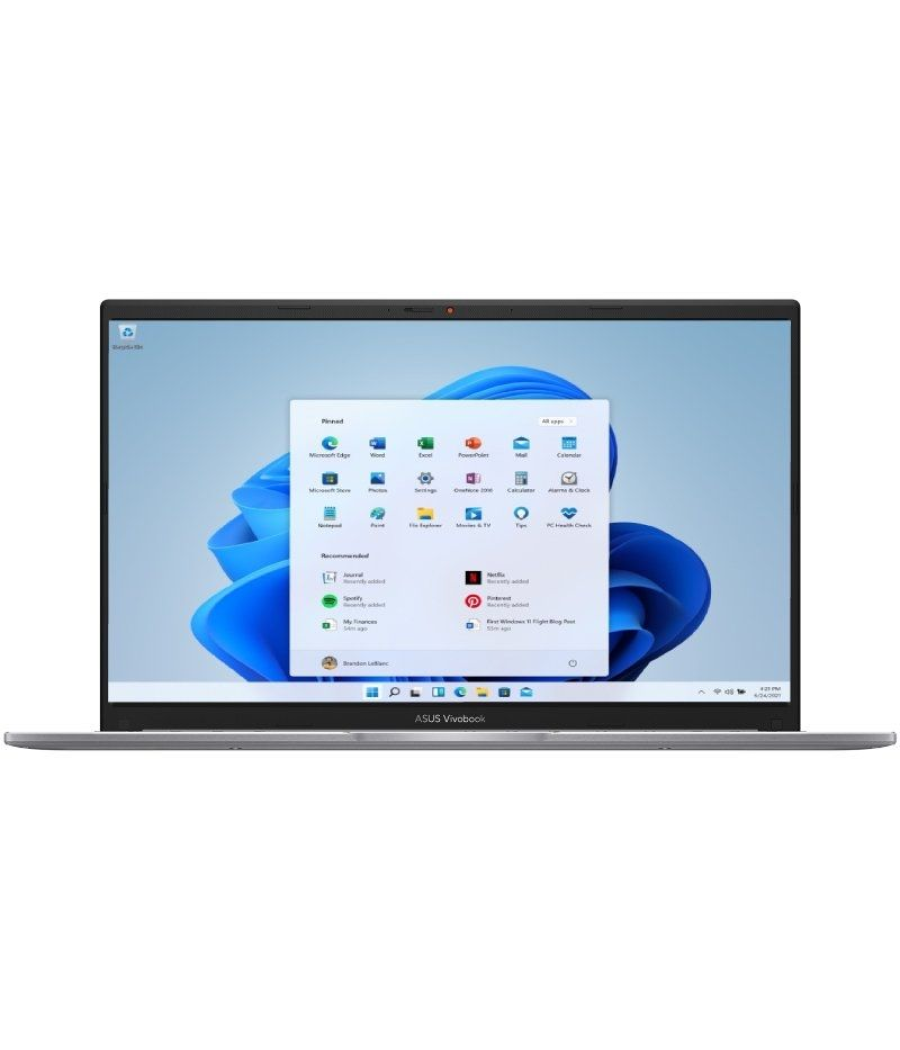 Portátil asus vivobook 15 x1504va-bq5318w intel core 7-150u/ 16gb/ 512gb ssd/ 15.6'/ win11