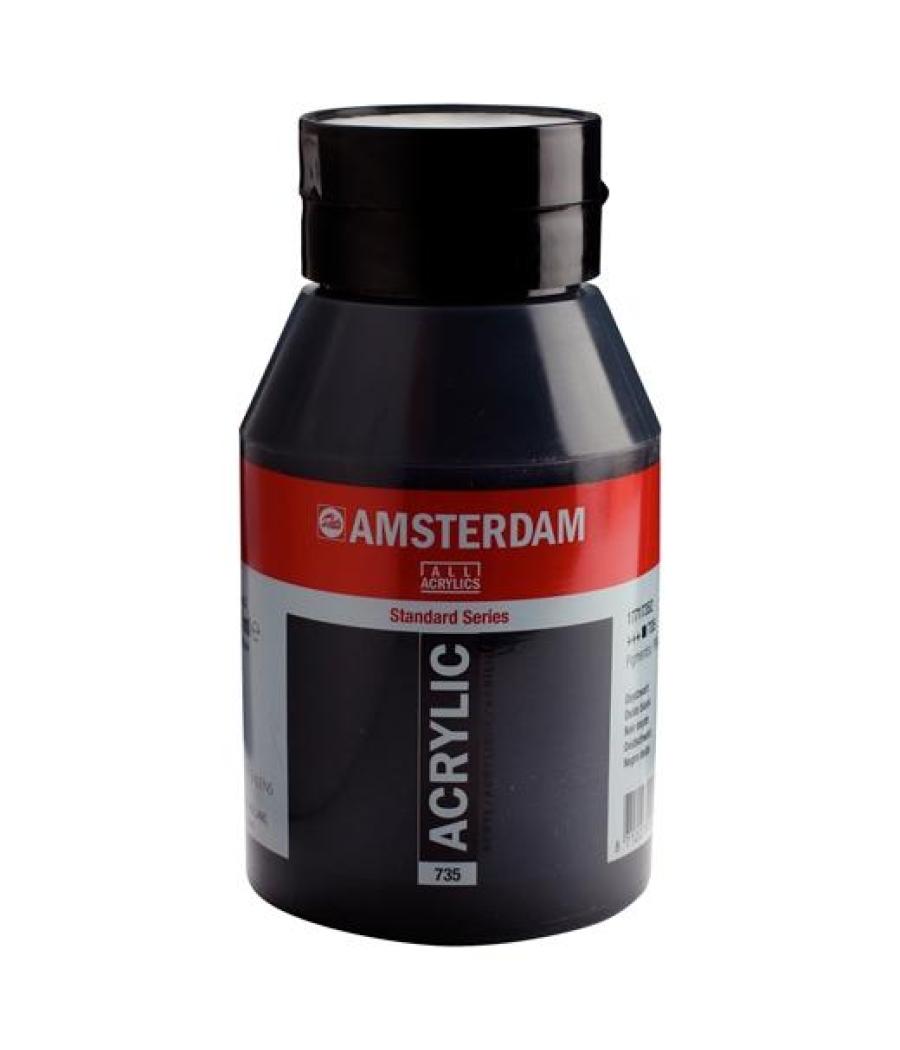 Talens amsterdam standard series colores acrílicos bote 1000ml negro óxido