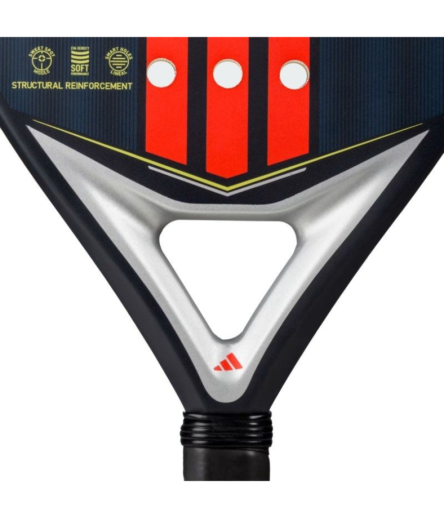Pala de pádel adidas match azul 3.4 2025/ azul y roja