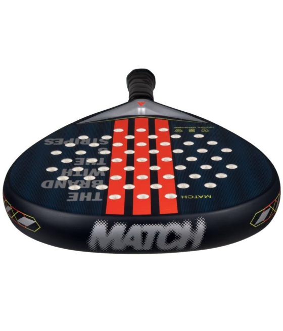 Pala de pádel adidas match azul 3.4 2025/ azul y roja