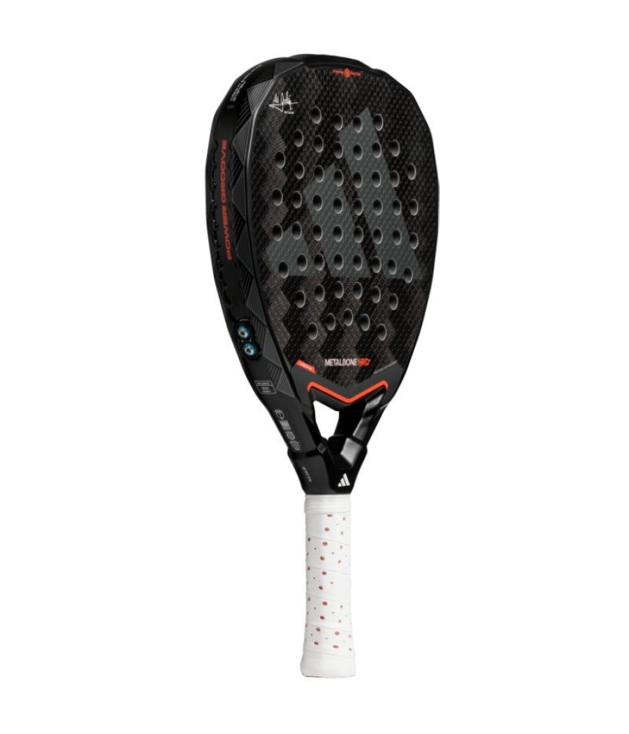 Pala de pádel adidas metalbone hrd+ 2025 (ale galan)/ negra y blanca
