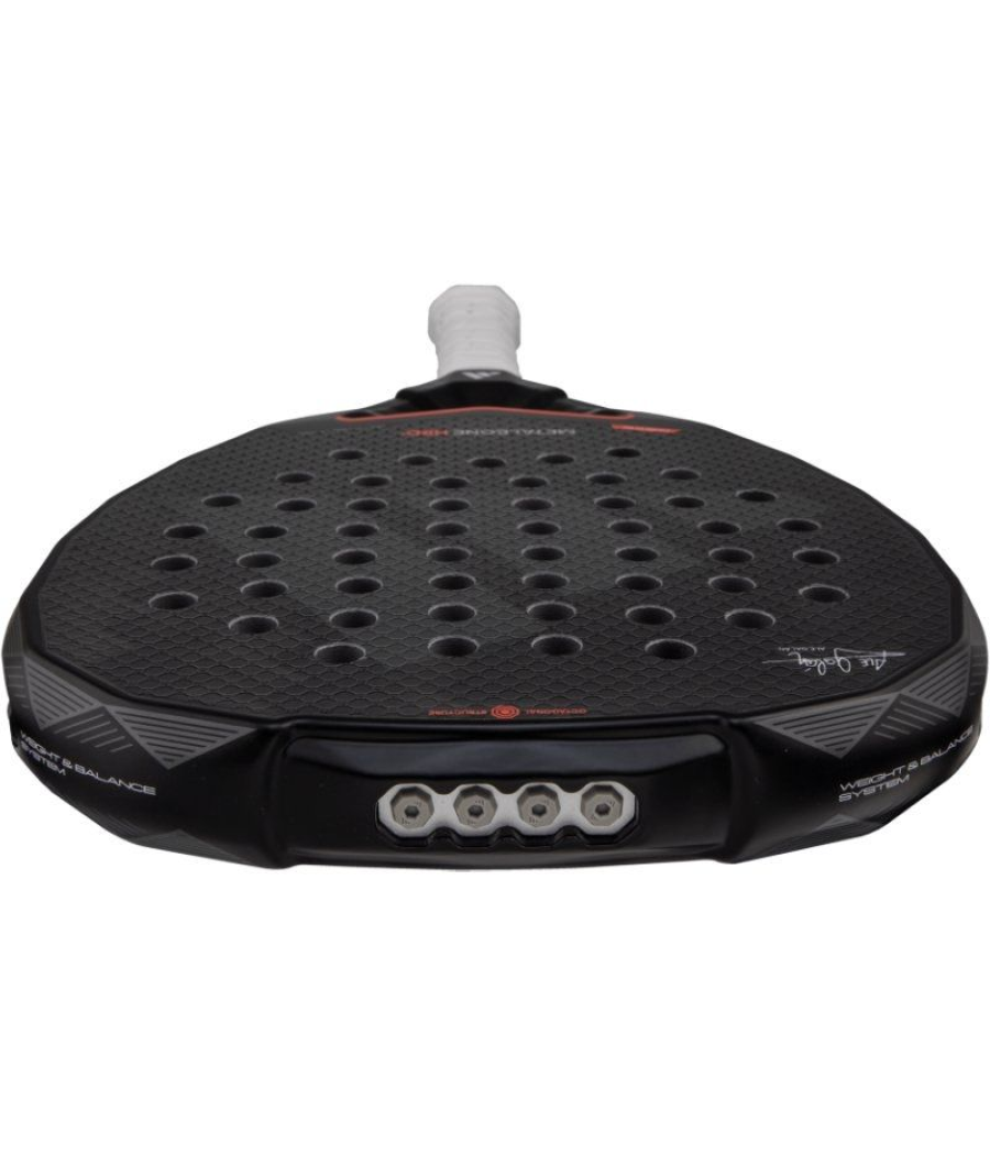 Pala de pádel adidas metalbone hrd+ 2025 (ale galan)/ negra y blanca