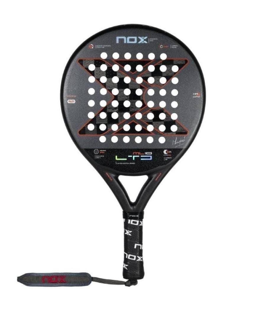 Pack pala de pádel noxsport ml10 pro cup ltd 2023 (miguel lamperti)/ incluye 5 accesorios