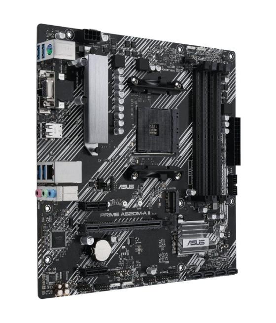 Placa base asus prime a520m-a ii/csm socket am4/ ddr4/ pcie 3.0/ micro atx