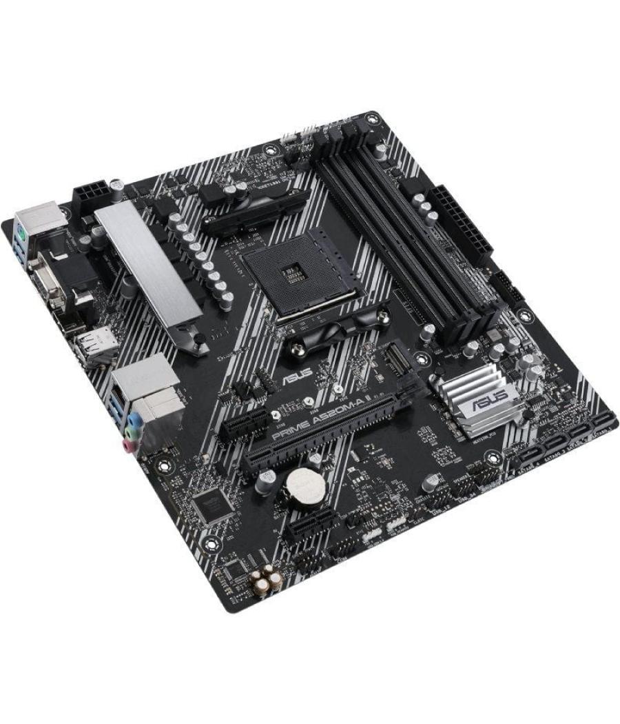 Placa base asus prime a520m-a ii/csm socket am4/ ddr4/ pcie 3.0/ micro atx