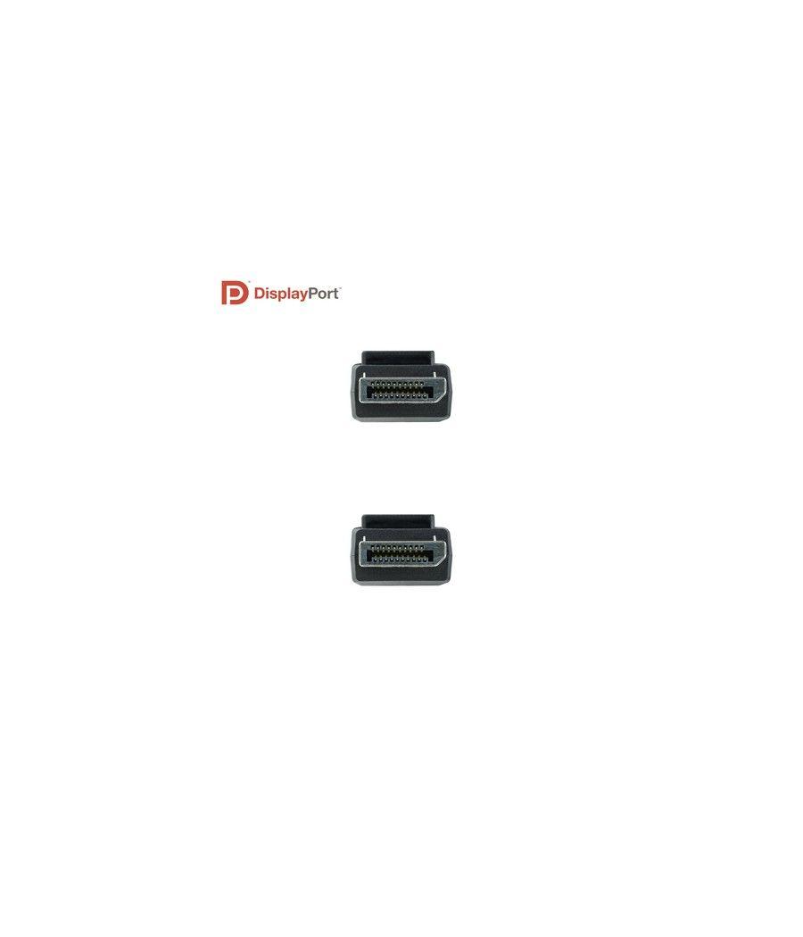 Nanocable 10.15.2502 cable DisplayPort 2 m Negro - Imagen 4