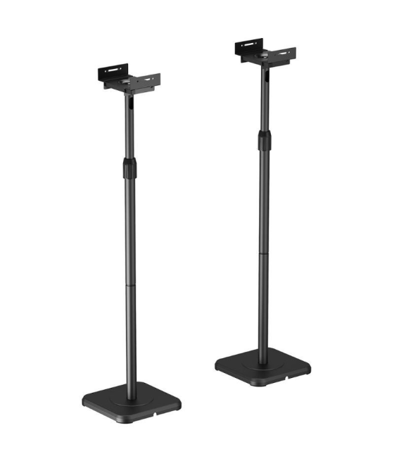 Soporte de suelo inclinable/ giratorio aisens spk09u-429 para altavoces/ hasta 5kg