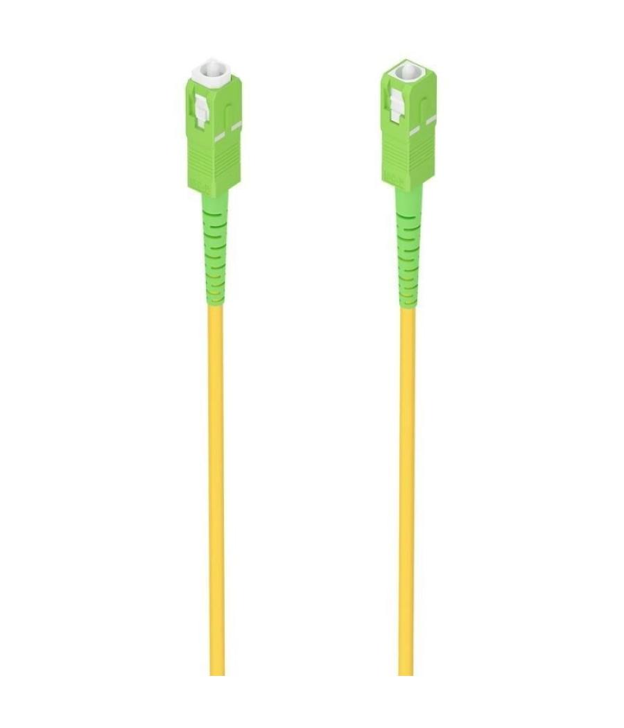 Cable de fibra óptica g657a2 3.0 9/125 smf aisens a152-0981/ lszh/ 3m/ amarillo