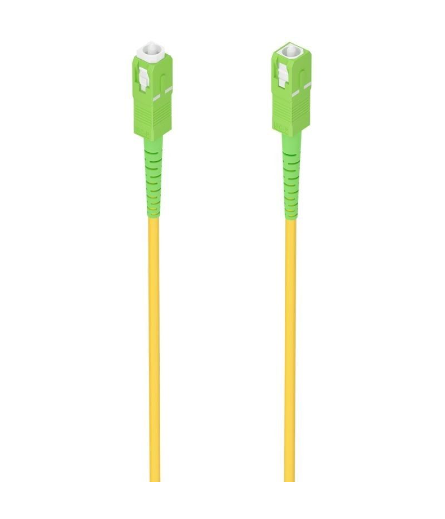 Cable de fibra óptica g657a2 3.0 9/125 smf aisens a152-0982/ lszh/ 5m/ amarillo