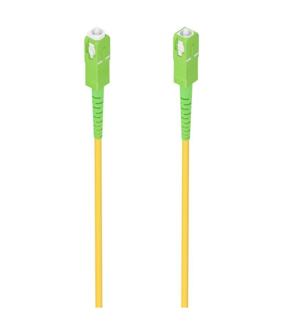 Cable de fibra óptica g657a2 3.0 9/125 smf aisens a152-0984/ lszh/ 10m/ amarillo