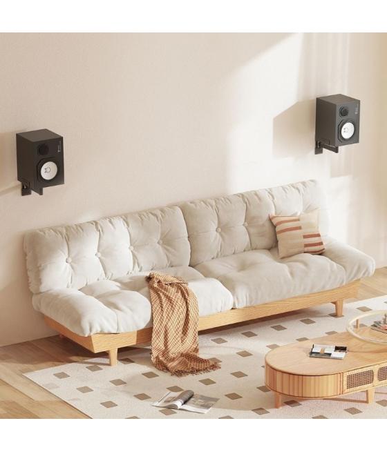 Soporte de pared giratorio/ inclinable aisens spk05u-421 para altavoces/ hasta 25kg