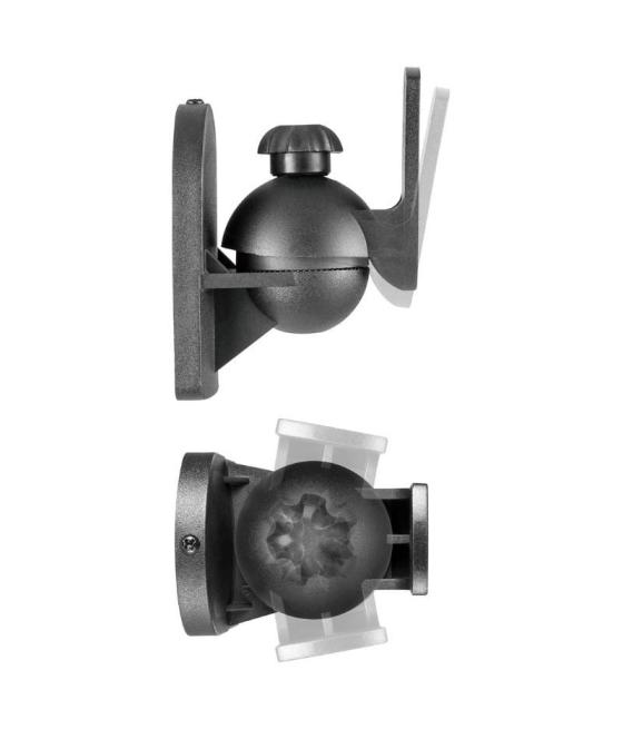 Soporte de pared giratorio/ inclinable aisens spk06u-423 para altavoces/ hasta 3.5kg