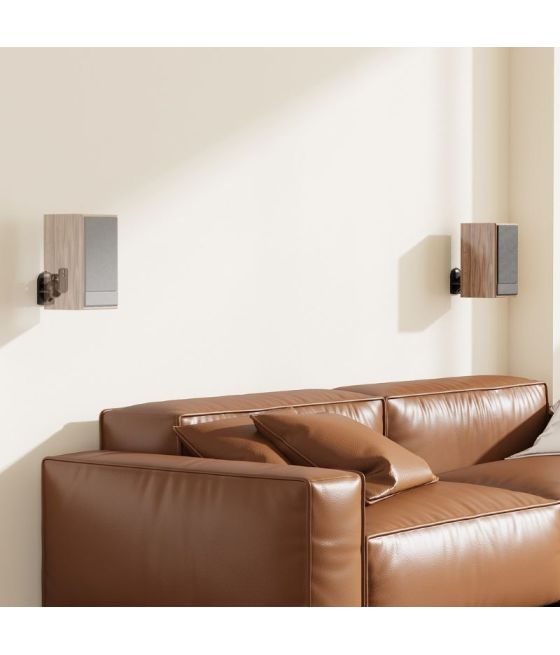 Soporte de pared giratorio/ inclinable aisens spk06u-423 para altavoces/ hasta 3.5kg