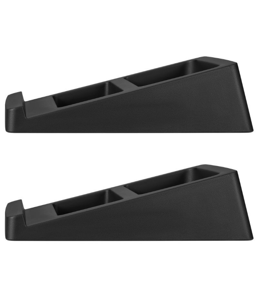 Soporte de sobremesa inclinable aisens spk07u-425 para altavoces/ hasta 10kg