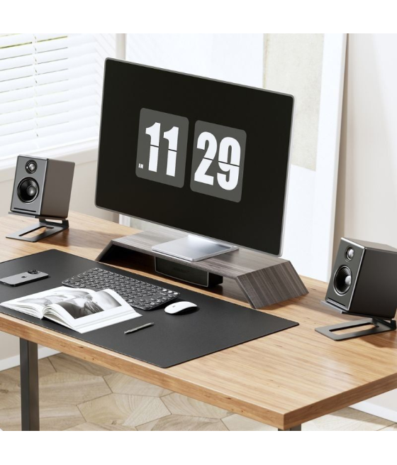 Soporte de sobremesa aisens spk08u-427 para altavoces/ hasta 10kg