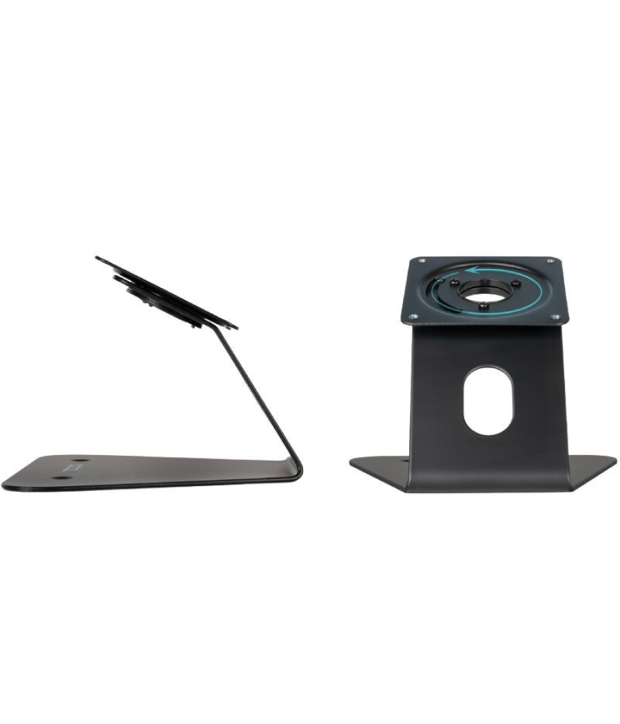 Soporte de mesa/pared para marco antirrobo de tablet tooq tqatwm3401-b/ negro