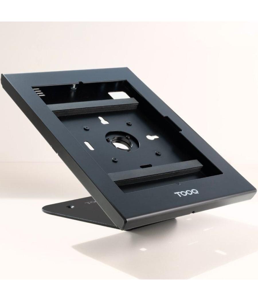 Soporte de mesa/pared para marco antirrobo de tablet tooq tqatwm3401-b/ negro
