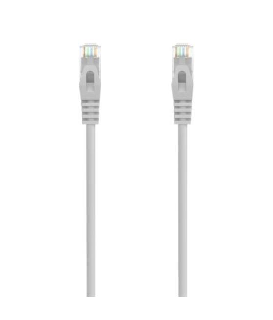 Aisens cable de red latiguillo rj45 lszh cat.6a 500 mhz utp awg24 gris 2,0m