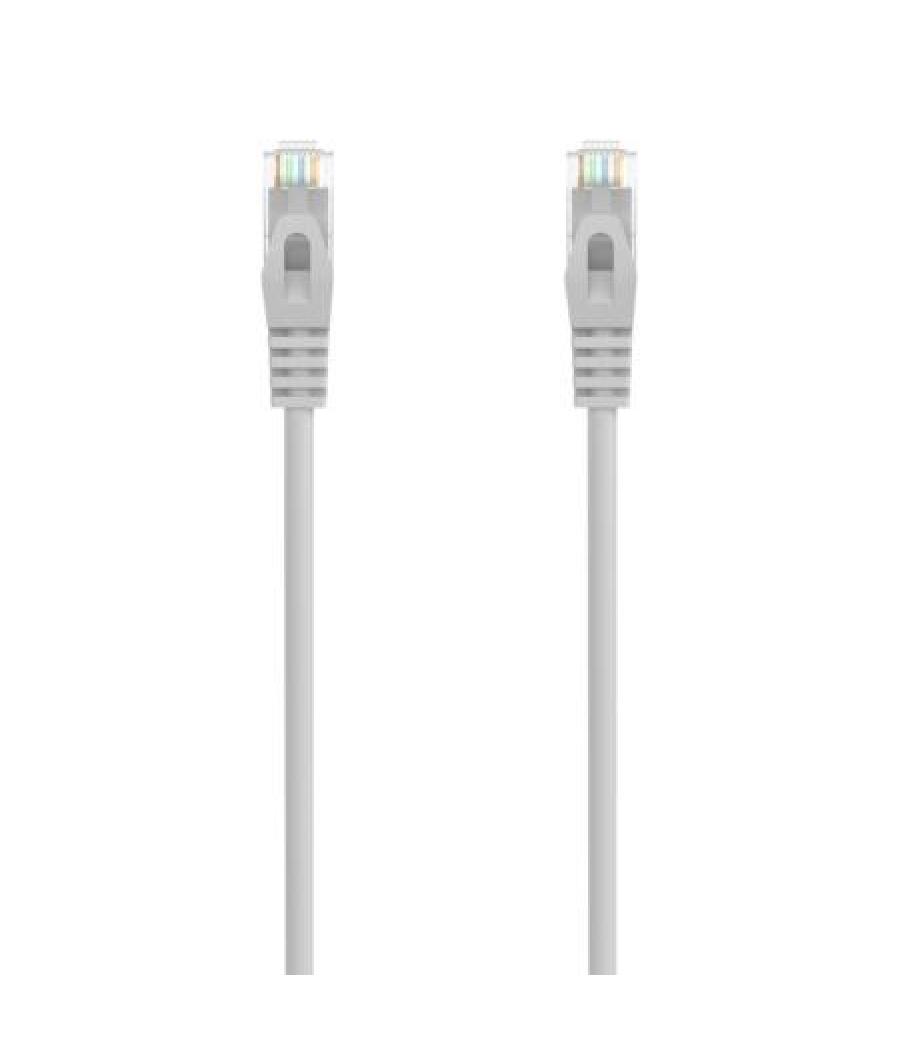 Aisens cable de red latiguillo rj45 lszh cat.6a 500 mhz utp awg24 gris 2,0m