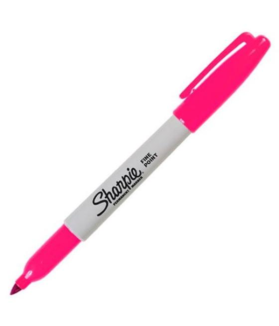 Sharpie marcador permanente punta fina magenta
