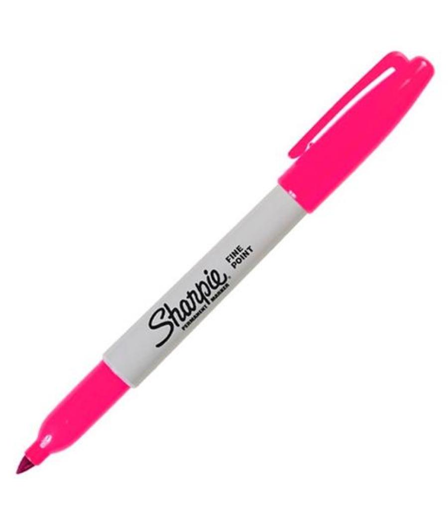 Sharpie marcador permanente punta fina magenta