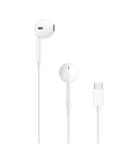 Apple earpods con cable y micro conector usb-c