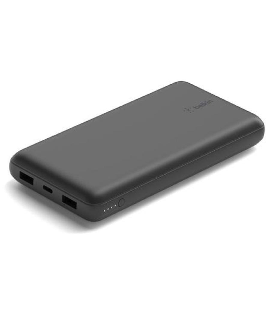 Belkin cargador power bank qi 10k mah 2usb-a 1 usb-c negro