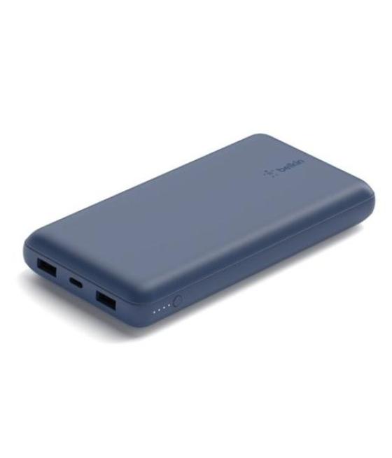 Belkin cargador power bank qi 10k mah 2usb-a 1 usb-c azul