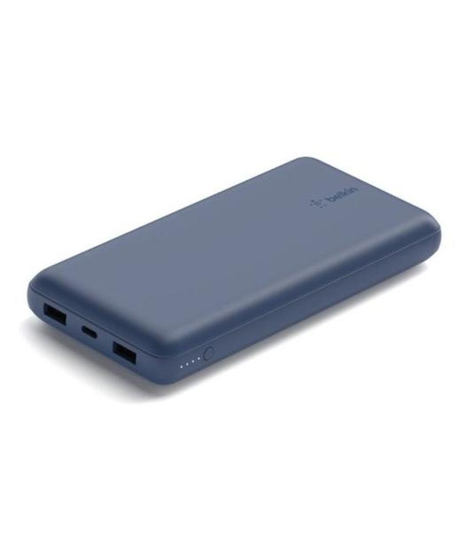 Belkin cargador power bank qi 10k mah 2usb-a 1 usb-c azul