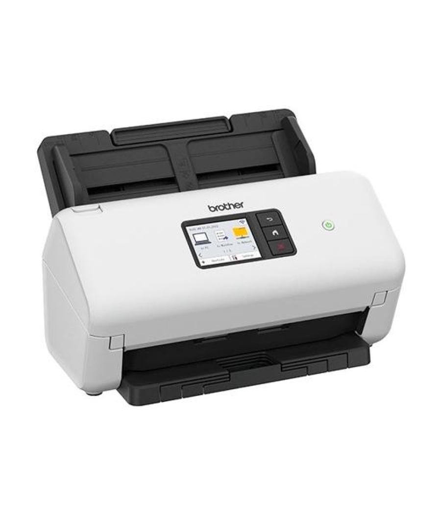 Brother escaner sobremesa doble cara tarjeta red y wifi ads4500w