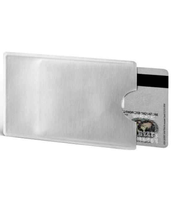 Durable funda de protección para tarjeta de credito rfid secure retail pack transparente -3u-