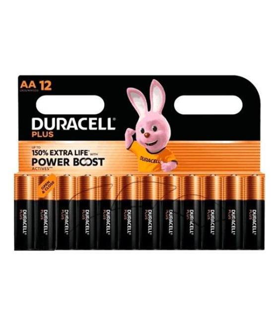 Duracell pilas plus power boost lr06 alcalinas aa 1.5v blister 12