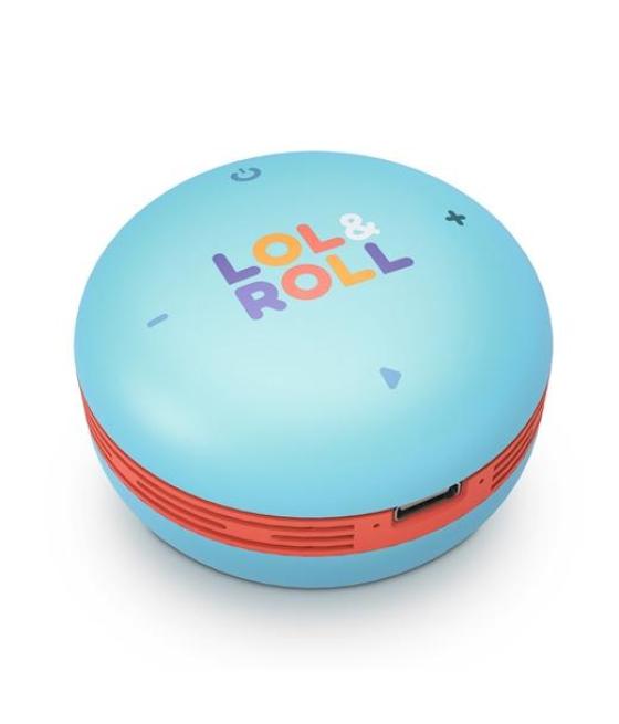 Energy sistem altavoz lol&roll pop kids 5w, bluetooth 5.0, usb, azul