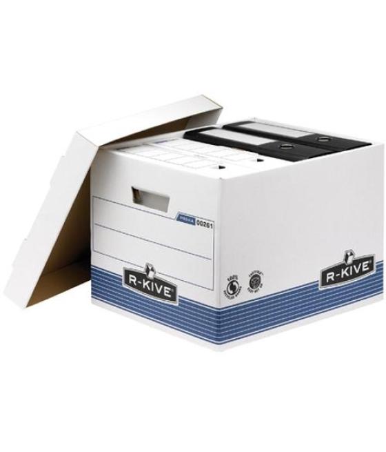 Fellowes contenedor de archivos system azul