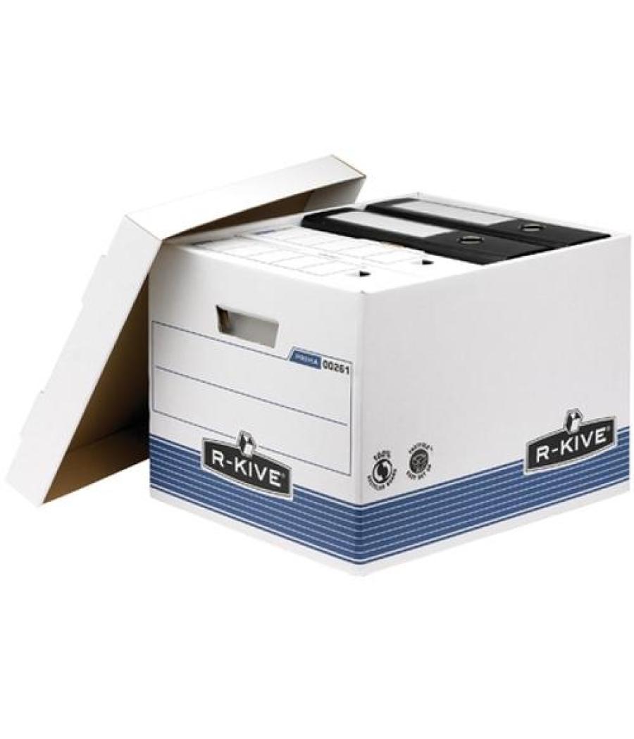 Fellowes contenedor de archivos system azul