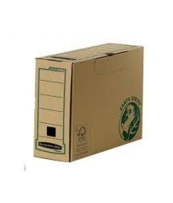 Fellowes caja de archivo definitivo 100mm folio eart series natura