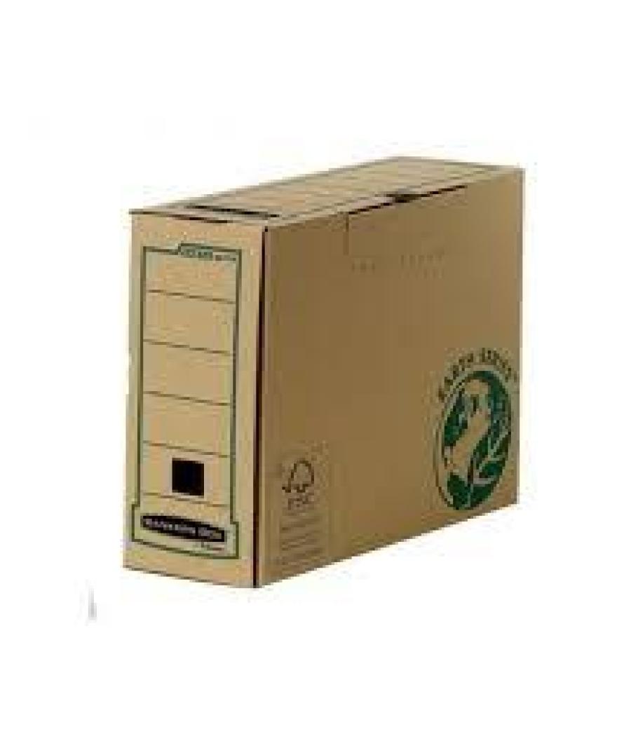 Fellowes caja de archivo definitivo 100mm folio eart series natura