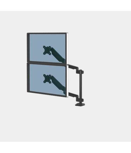 Fellowes brazo para monitor doble vertical platinum series tm negro