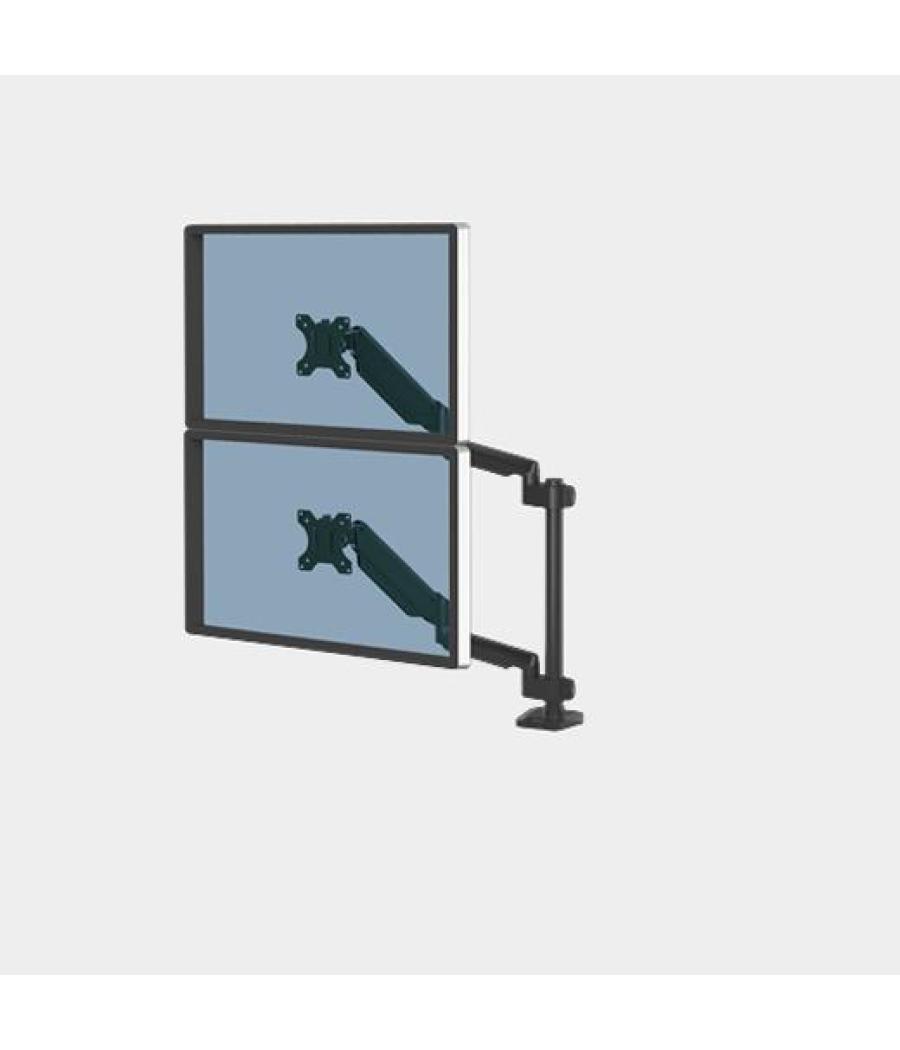 Fellowes brazo para monitor doble vertical platinum series tm negro